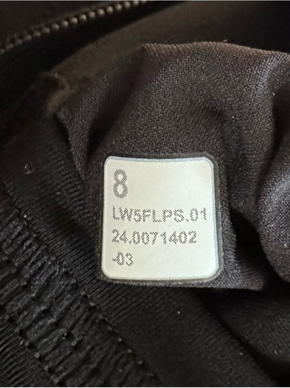 Lululemon Warpstreme Multi-Pocket Mid-Rise Golf Pant Size 8 Black $138 - Picture 6 of 6